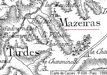 Maison du Temple de Mazéirat