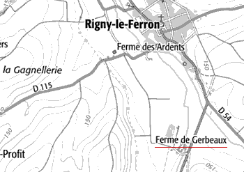 Maison du Temple de Rigny-le-Ferron