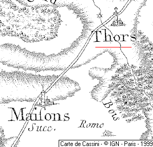 Maison du Temple de Thors