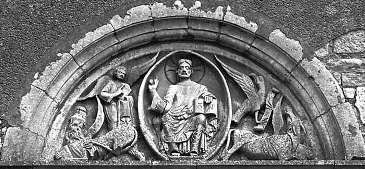 Tympan eglise Montseugny