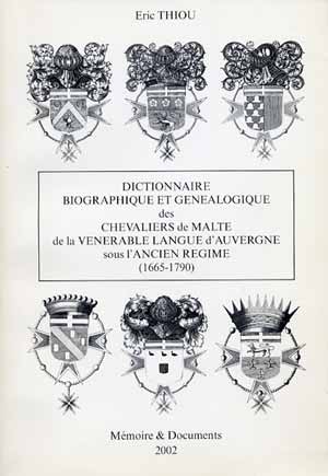 Chevaliers de Malte de la vénérable Langue d'Auvergne