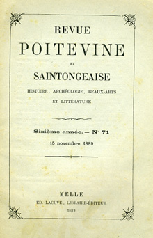 Etude sur quelques commanderies des Templiers d'Aquitaine.