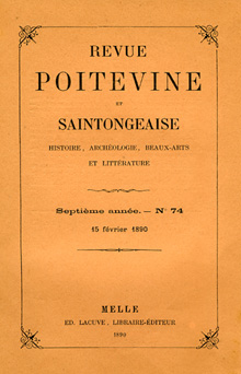 Etude sur la commanderie de la Rochelle