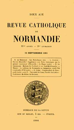 Revue catholique de Normandie