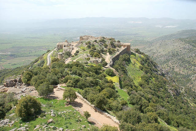 Le Château de Subeibe près de Banyas