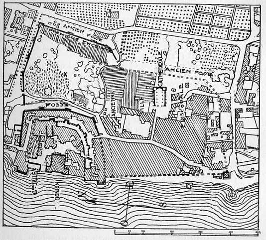 Plan de la ville de Tortose