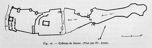 Le château de Saone