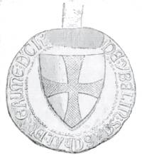 Sceau de Baudouin d'Ibelin
