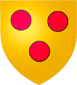Blason de Pierre de Courtenay