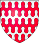 Blason de Aimery, vicomte de Rochechouart