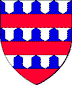 Blason de Thomas de Marle sire de Coucy