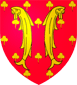Blason de Raoul Ier comte de Clermont en Beauvoisis