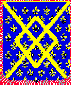 Blason de Gauthier et Bernard, comtes de Saint-Valéry