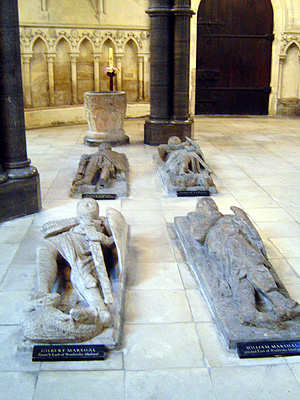 Gisants de Templiers de Londres